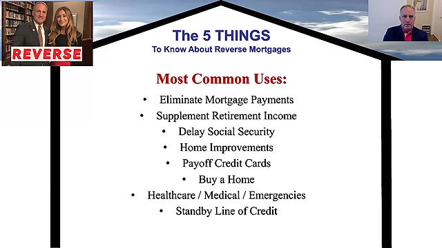 Reverse Mortgage:  There's Just One Thing